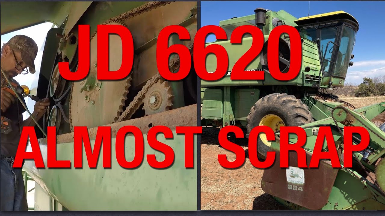 Возрождение комбайна JD 6620: возвращение из мёртвых