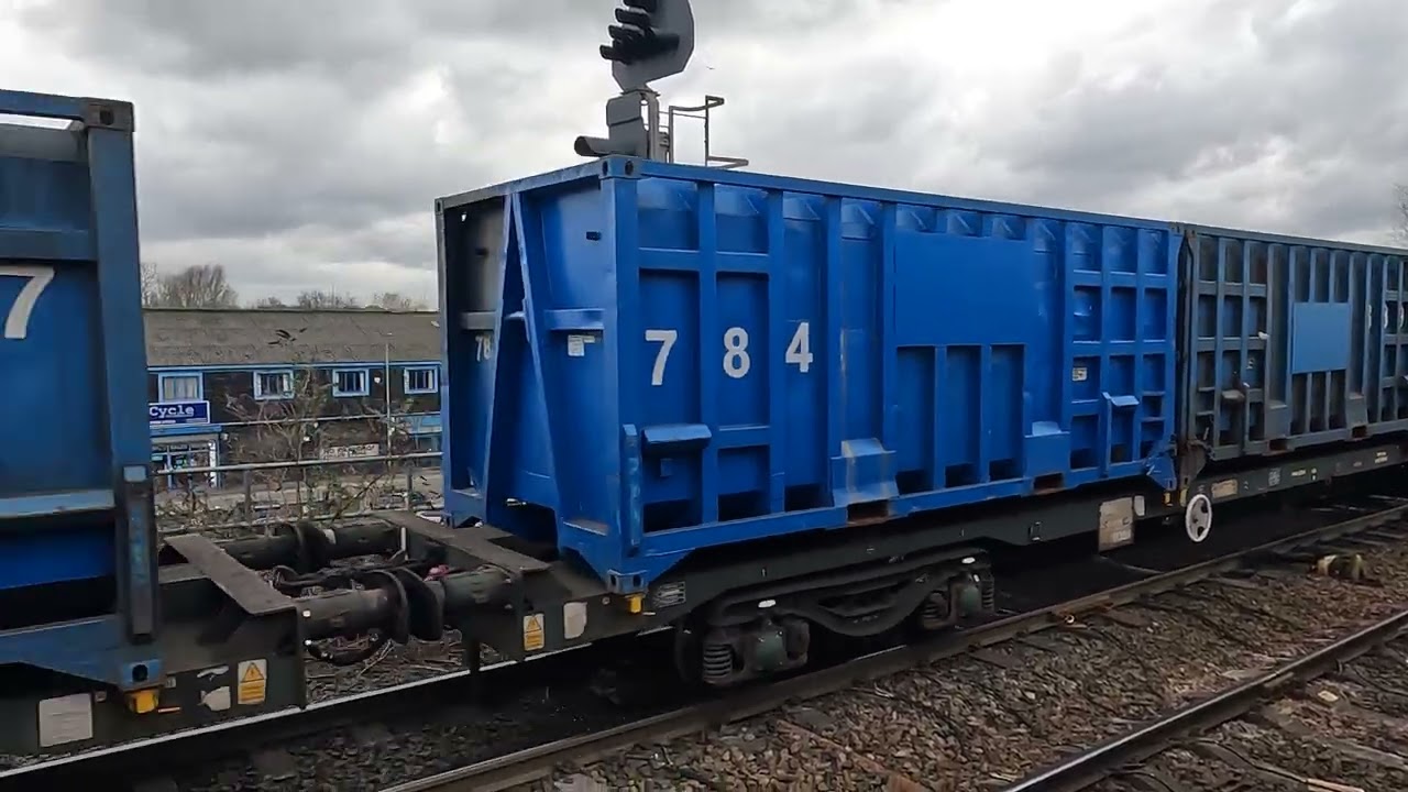 66558 Ferrybridge C Pwr Stn to Brindle Heath at Wakefield Kirkgate 18/2/26. 