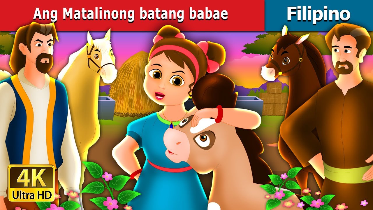 ANG MATALINONG BATANG BABAE | The Wise Girl Story in Filipino  | @FilipinoFairyTales