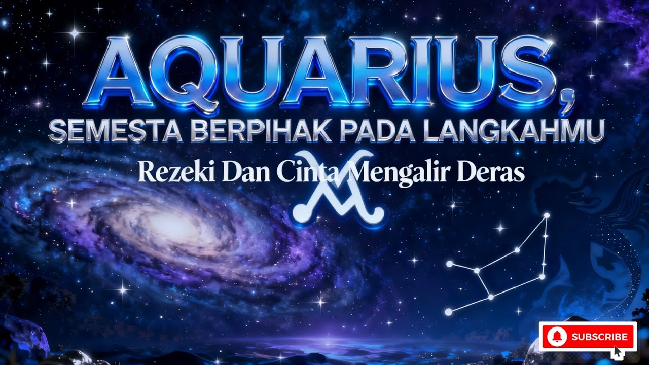 Aquarius♒ Dari Cinta Hingga Rejekimu Akan Dipermudah, Semesta Memperhatikan Langkahmu