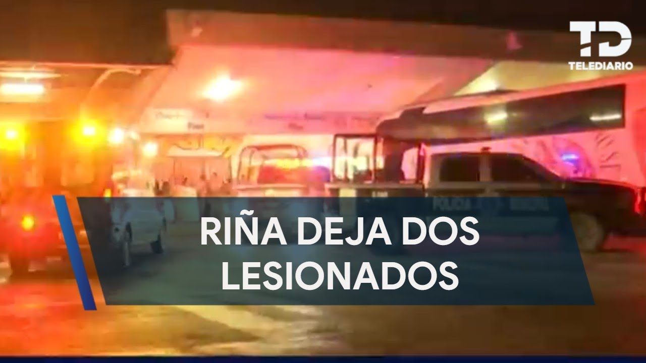 Riña en Central de Autobuses deja dos personas lesionadas en Saltillo
