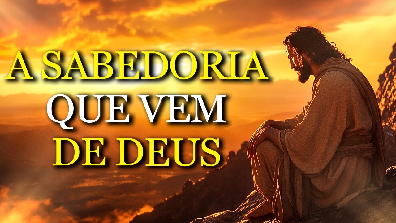 PARE de confiar só em VOCÊ a verdadeira SABEDORIA vem do ALTO