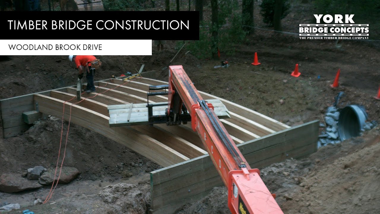 Build A Custom Residential Bridge | Woodland Brook Drive | Smyrna, Georgia | York Bridge Concepts