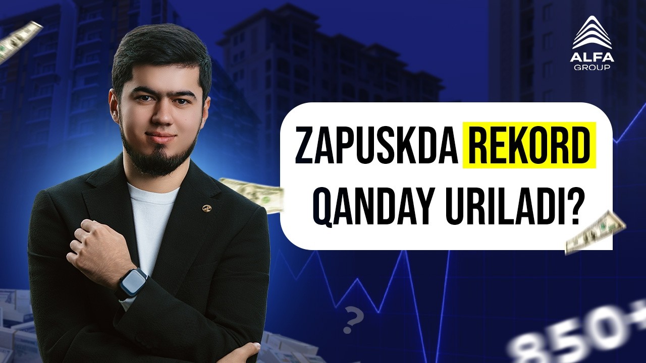 Zapuskda rekord qanday uriladi?