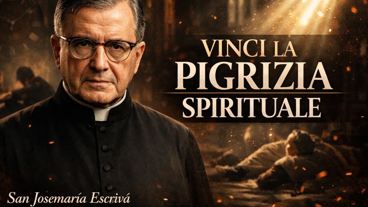 VINCI LA PIGRIZIA SPIRITUALE – SAN JOSEMARÍA ESCRIVÁ