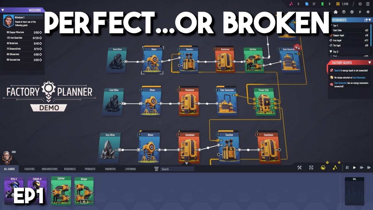 I Tried Building the Perfect Factory… | Factory Planner Demo Ep 1