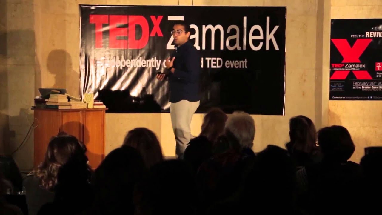 Blogging economics | Hussein Kamal Mehrem | TEDxZamalek