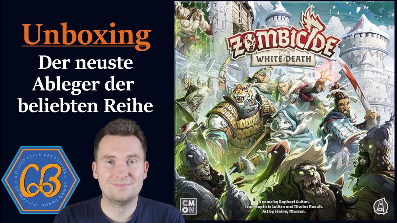 Unboxing... Zombicide: White Death - Der neuste Teil der beliebten Koop-Reihe - Deutsch in 4K