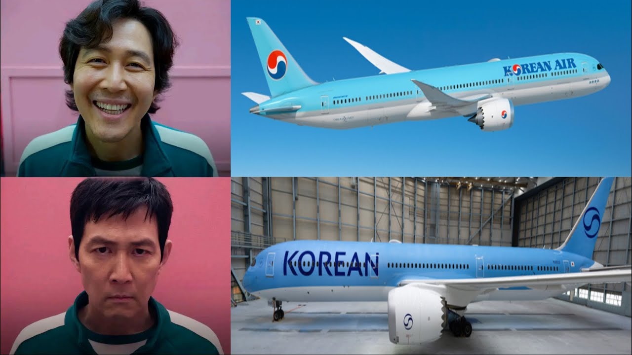 KOREAN AIR NEW LIVERY