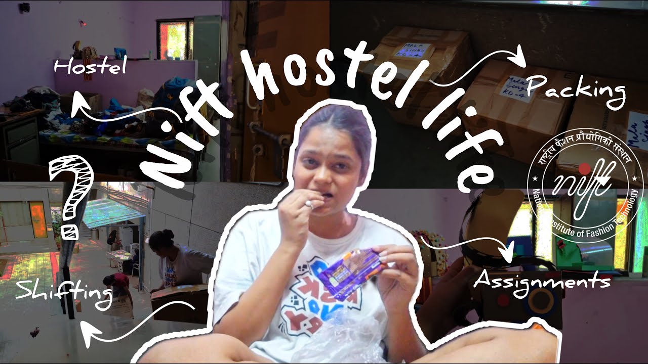 NIFT Hostel Life Vlog 🏠📦 | Packing, Shifting, Assignments & Real Struggles #malasingh #youtube #nift