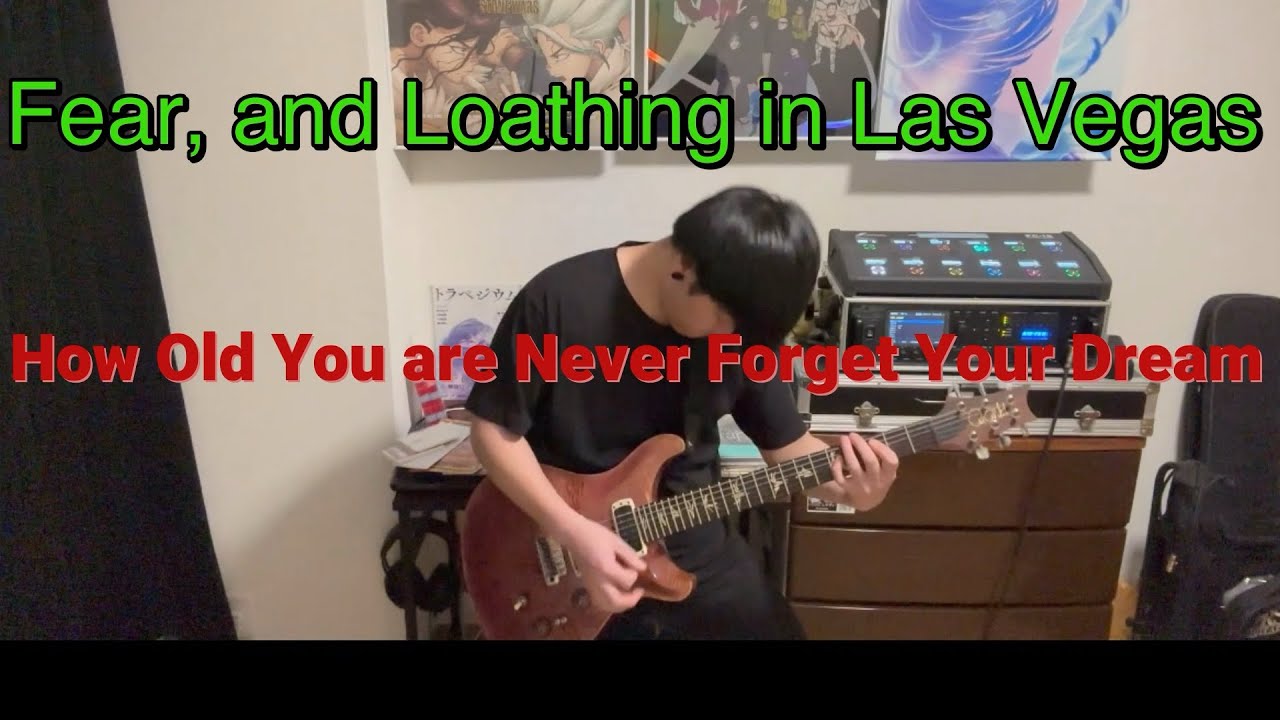 【Fear, and Loathing in Las Vegas】How Old you are Never Forget Your Dream 弾いてみた【ギター】