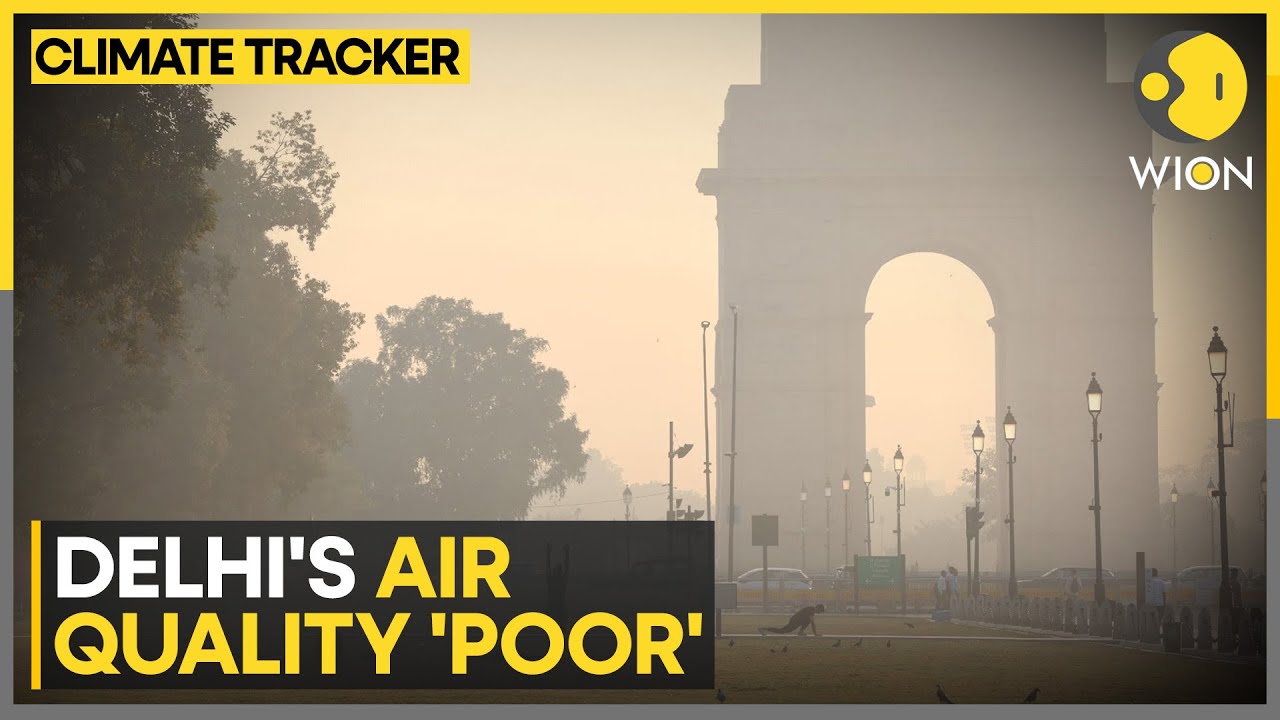 Air Pollution Crisis: Delhi Chokes as AQI Hits 'Poor' Levels | WION Climate Tracker