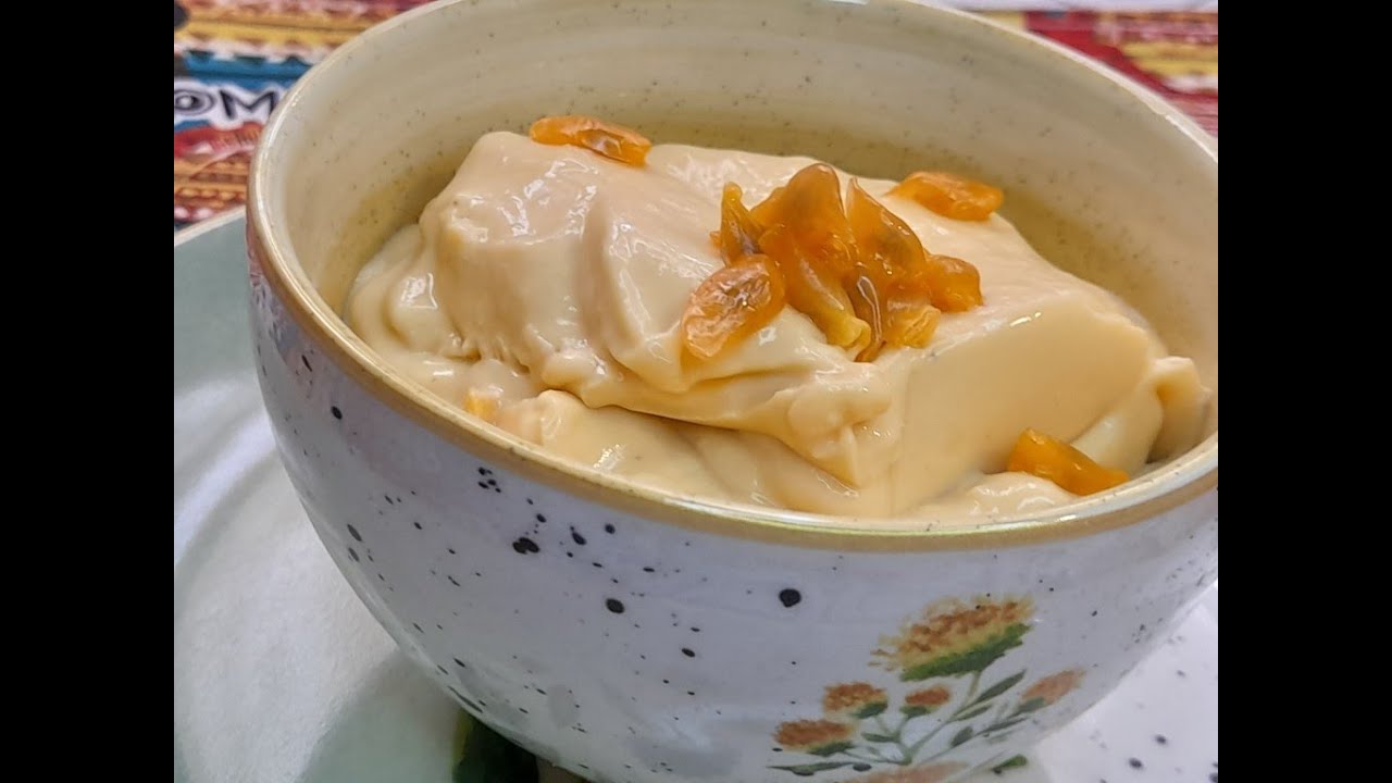 Postre de Curuba  Comida Típica Colombiana (Santanderes)