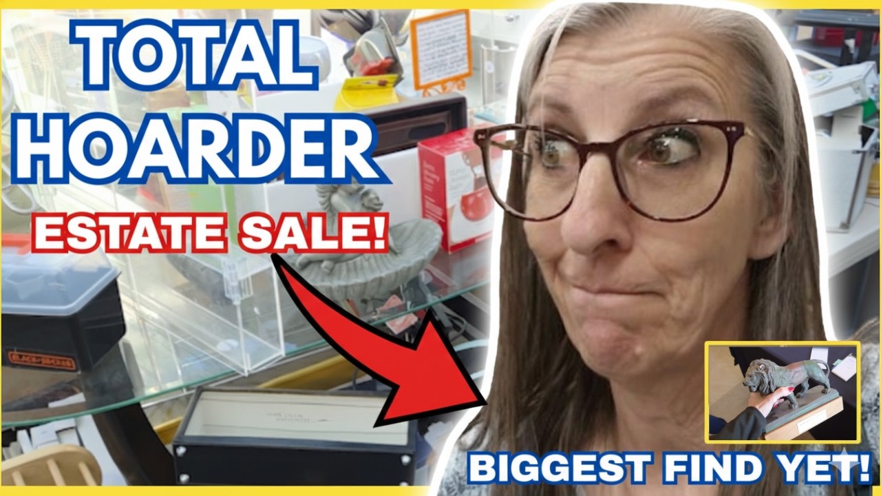 This Hoarder Estate Sale Was PACKED With Resellable Items