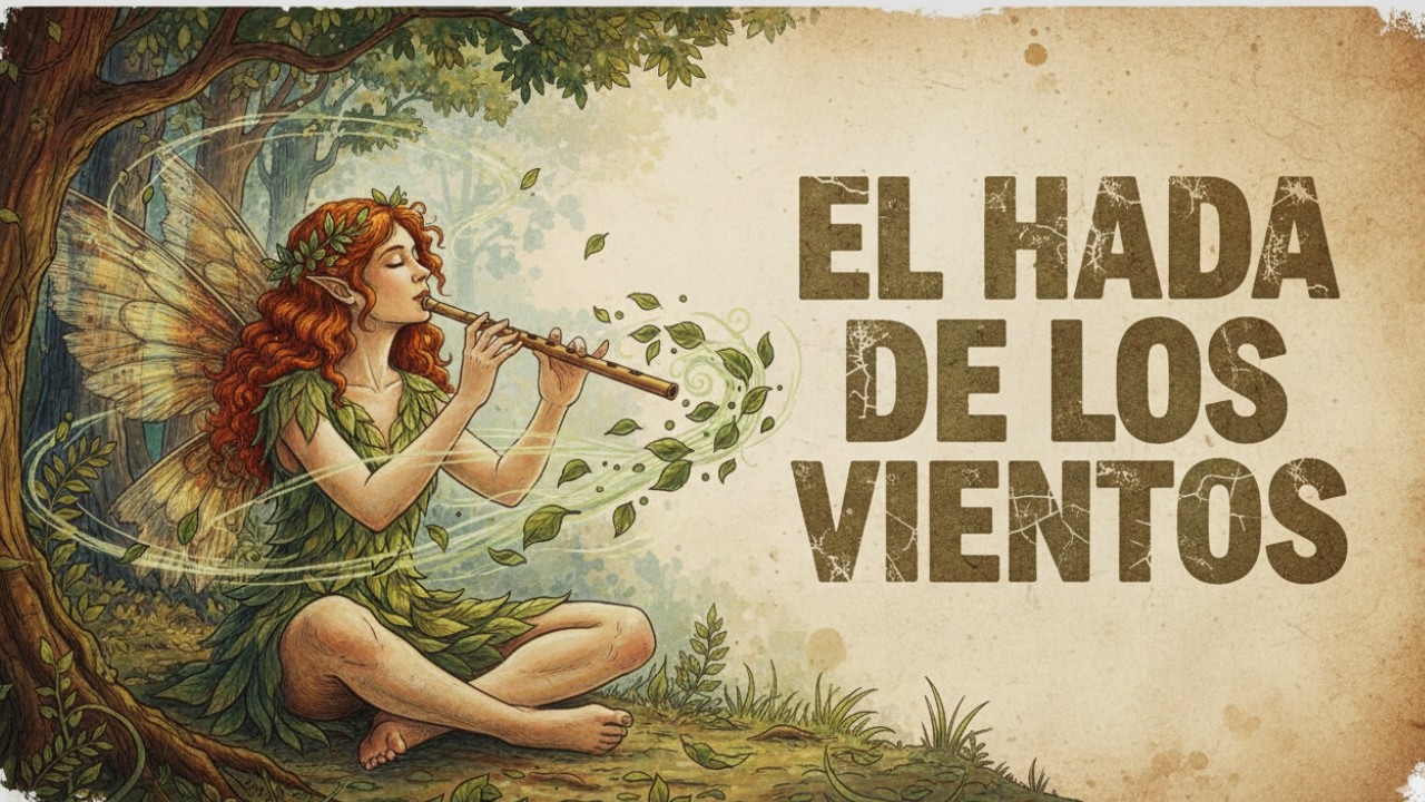 Encantadora Música De Fantasía Con Flauta ,Violín Y Cantos Femeninos | El Hada De Los Vientos