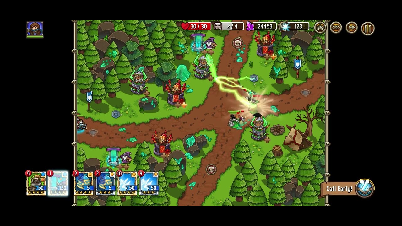 Crazy Defense Hero - Slime Invasion 11 - Pine Splice Cross (Nightmare)