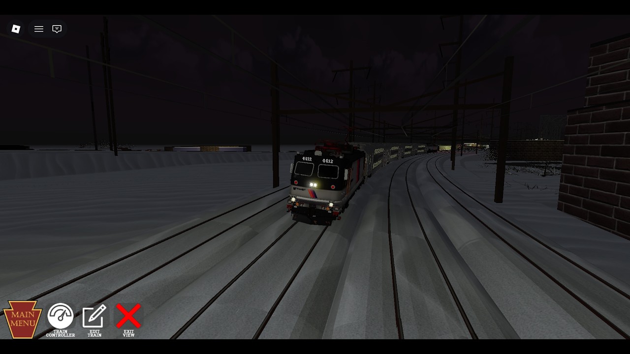 NJT ACES P40/ALP44 Multilevel Outbound (Atlantic City - NY Penn; All Stops) | Roblox NEC Simulator
