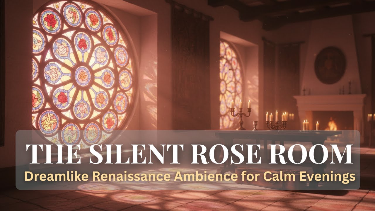 Dreamlike Renaissance Ambience for Calm Evenings 🌙 | The Silent Rose Room