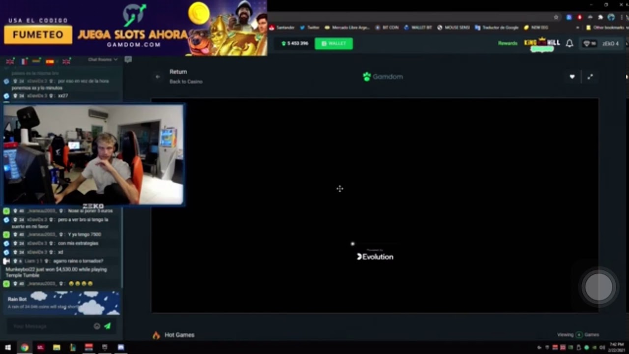 Zeko y coscu jugando ruleta ganan 3 k dols. El gordo gamdom