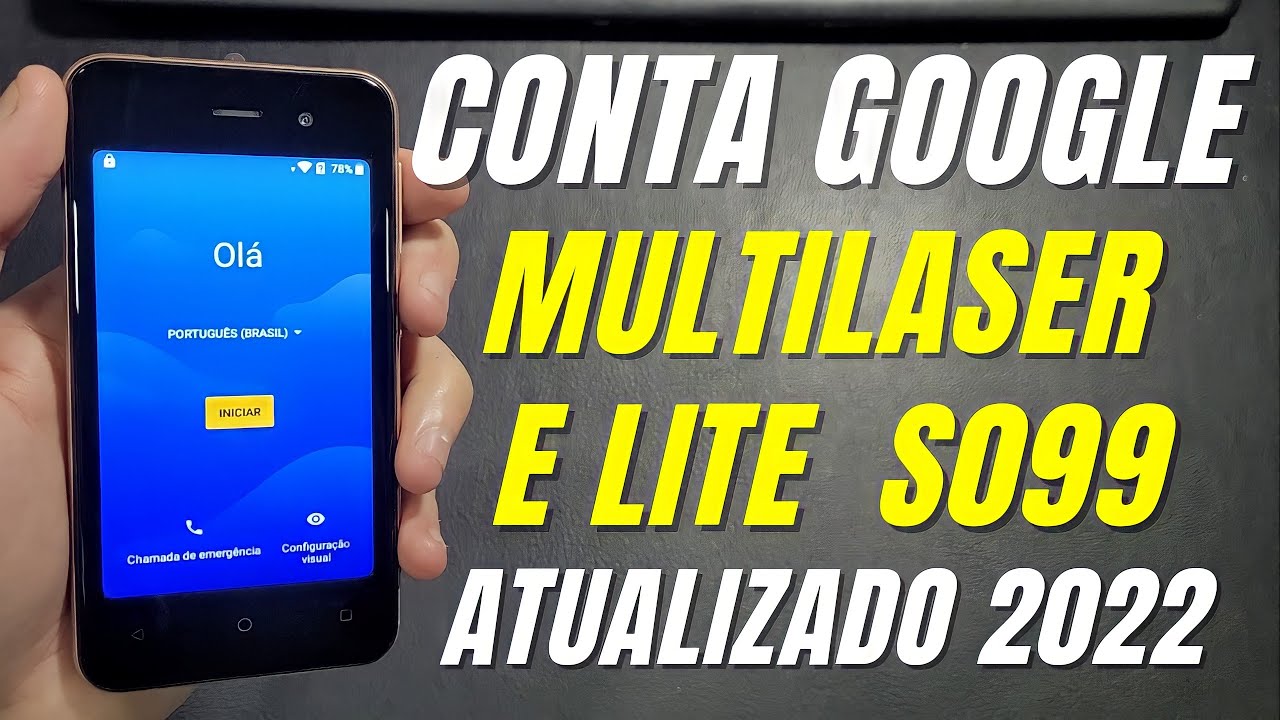 REMOVER CONTA GOOGLE MULTILASER E LITE S099 2022 ATUALIZADO ANDROID 8.1 SEM PC E SEM BAIXAR APPS