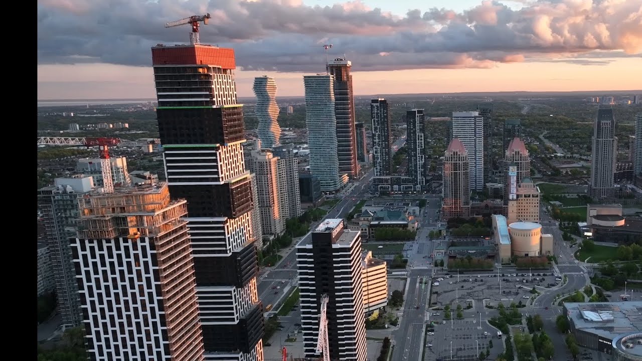 Downtown Mississauga: The Future City Centre [Drone View]