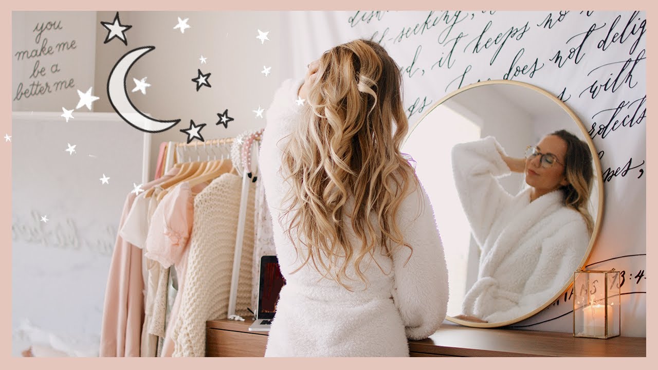SPRING NIGHT ROUTINE | Staying healthy + productive during quarantine ✨