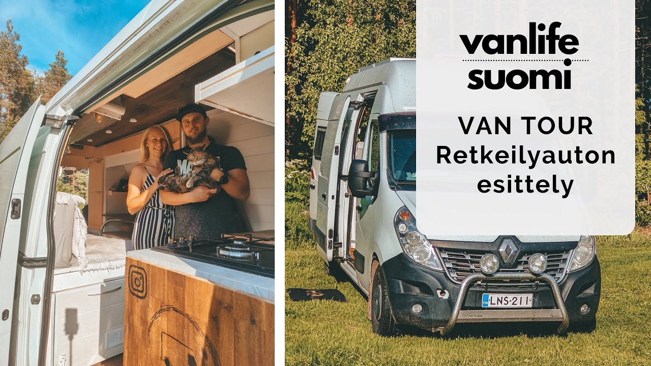 VAN TOUR - Pakun esittelyvideo 🚐 Retkeilyauto piilotetulla suihkulla 🚿 PAKUPROJEKTI | VAN LIFE SUOMI