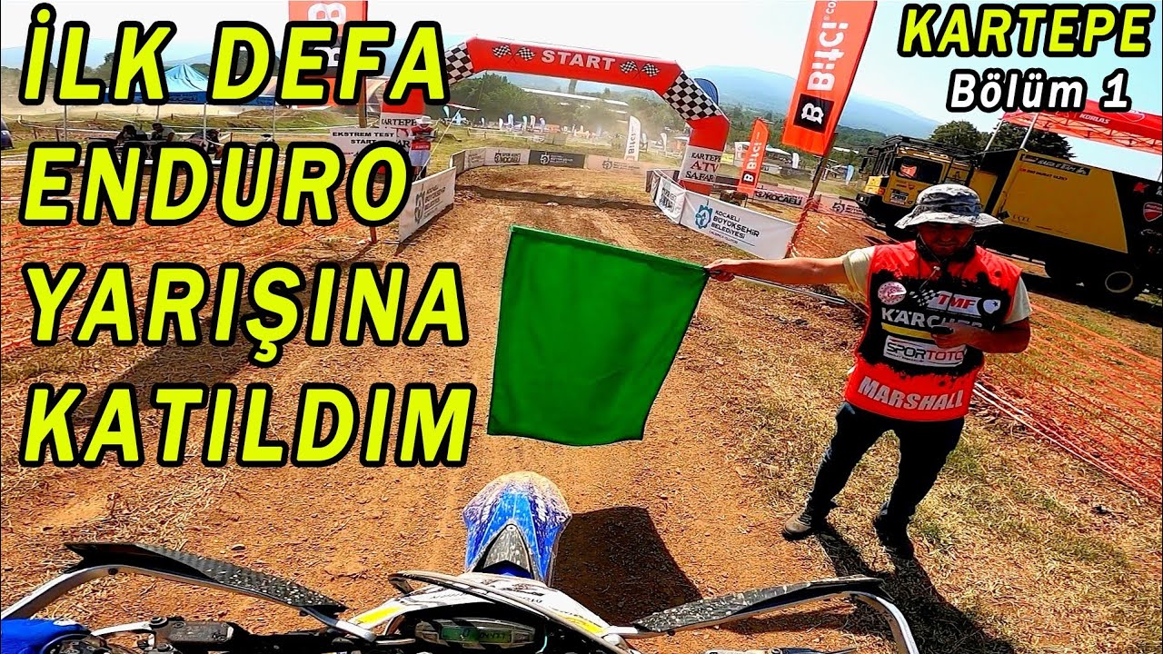İlk Defa Enduro Motor Yarış'ına Katıldım / 2021 Kartepe Enduro, ATV Yarışı - Bölüm 1