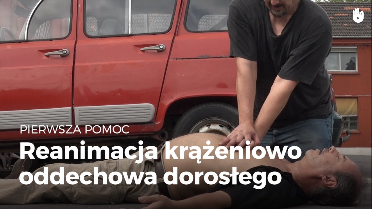 Naucz się gest&oacute;w pierwszej pomocy - Dorośli: Resuscytacja krążeniowo-oddechowa