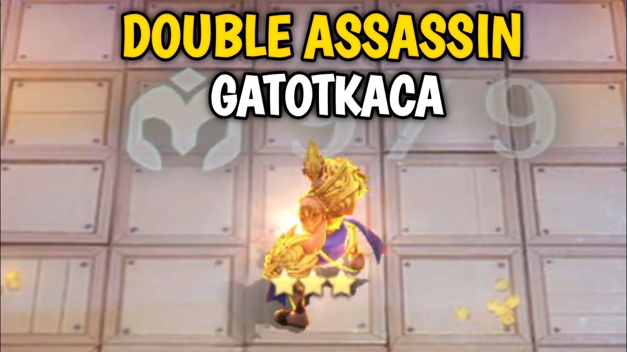 DOUBLE ASSASSIN GATOTKACA | VALE SKILL 2 !! Mobile Legends Magic Chess