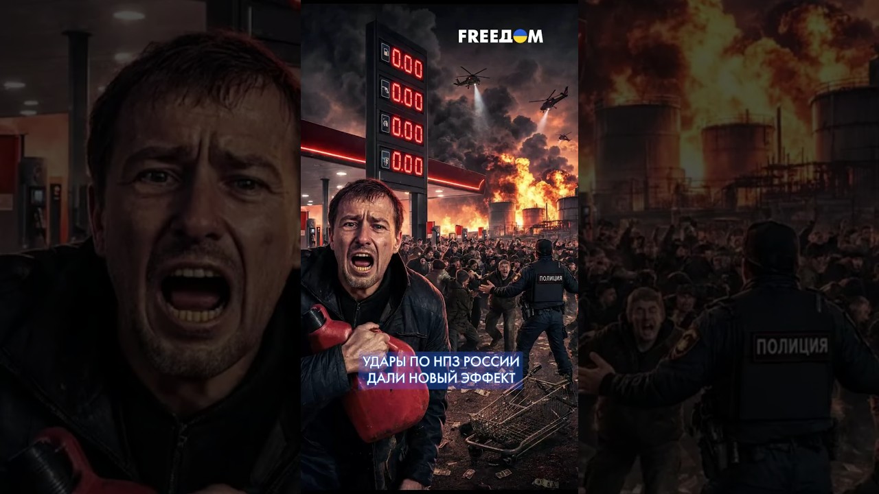 АЗС РОССИИ ПУСТЕЮТ! Кремль СПЕШНО ВВОДИТ ЭКСТРЕННЫЕ МЕРЫ #shorts