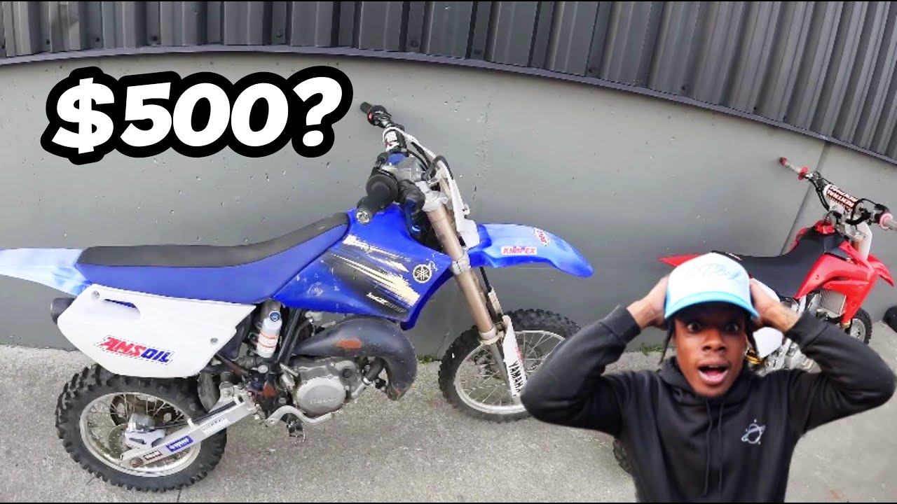 Мотоцикл YZ85 за 500 долларов (можно найти на торговой площадке Facebook)