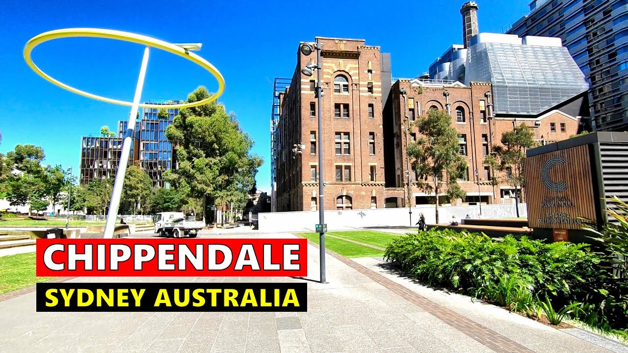 Walking Around CENTRAL PARK MALL Chippendale Sydney Australia