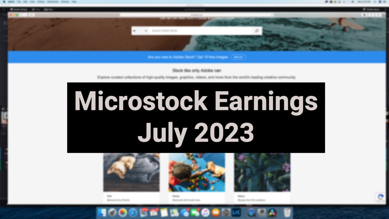 Stock Photography: Microstock Earnings - July 2023