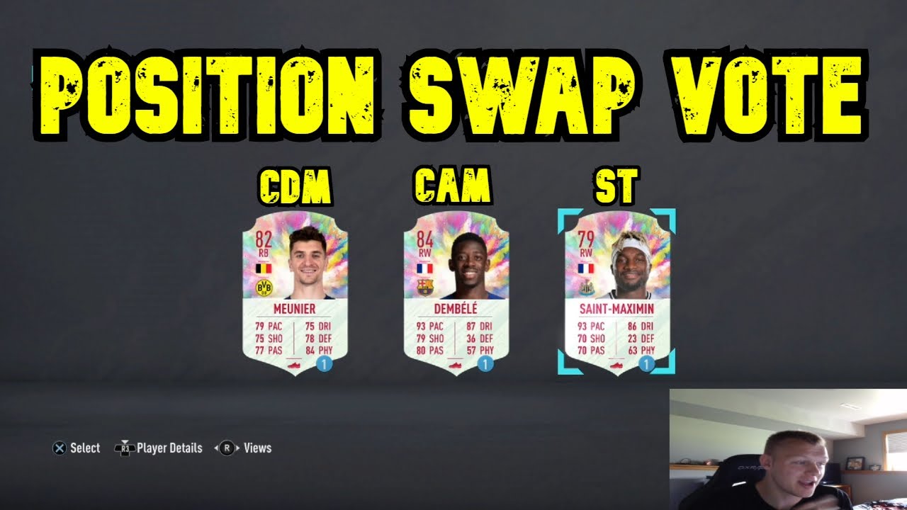 NEW SUMMER HEAT COMMUNITY VOTE: POSITION SWAP - FIFA 20 Ultimate Team