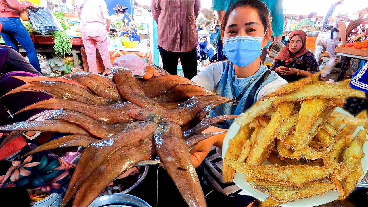 Amazing Tongue Fish Cooking Recipe - Flate Tongue Fish Buying From Market - Market Tour