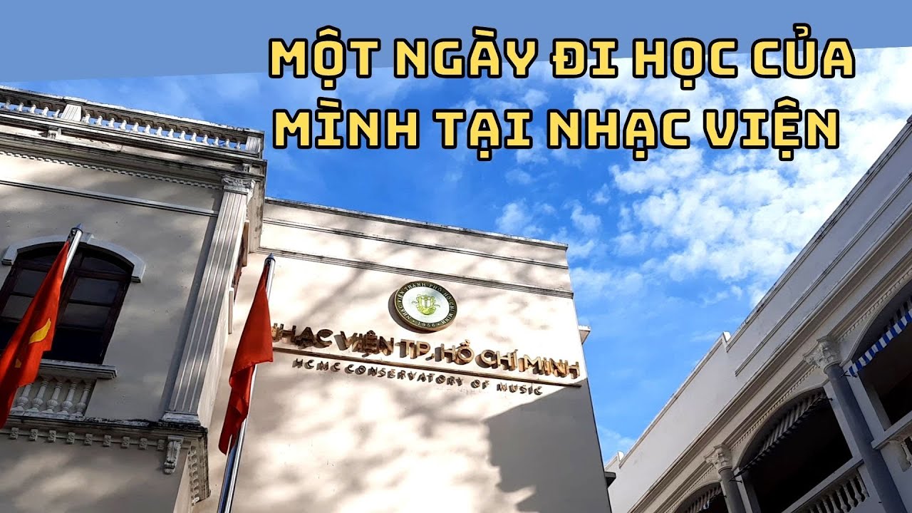 MỘT NGÀY ĐI HỌC CỦA MÌNH TẠI NHẠC VIỆN TPHCM || MAY DAILY LIFE ||