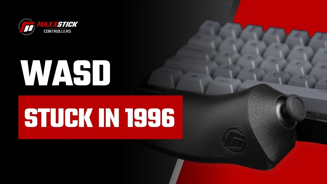 WASD movement is stuck in 1996 | Improve your PC gaming with the MaxxStick Keyboard Joystick