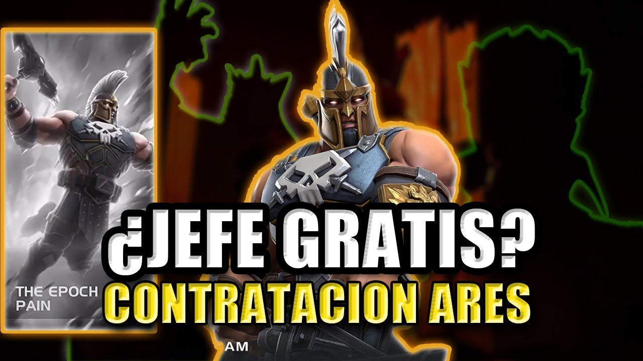 CONSIGUIÓ SU JEFE GRATIS CONTRATANDO LA MISIÓN DE ARES PRIMER PASO MARVEL CONTES OF CHAMPIONS #ares 