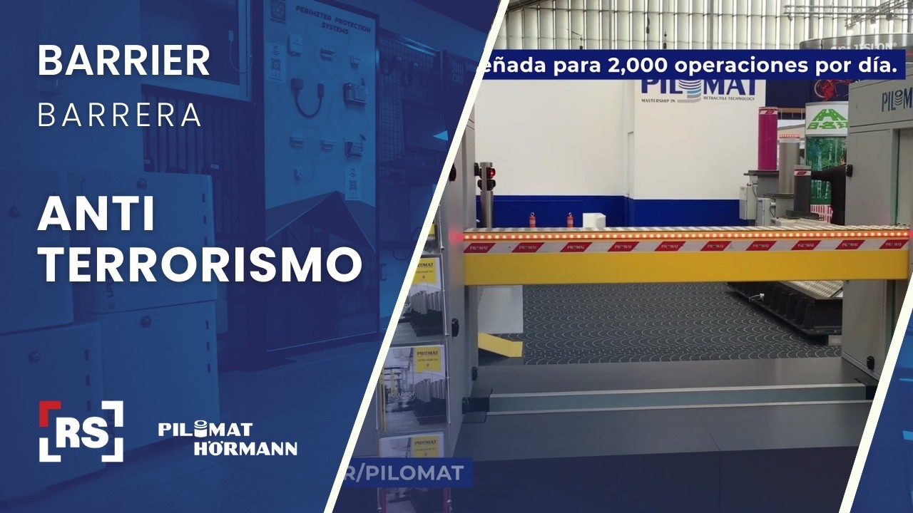 Barrier | Barrera Antiterrorismo | Pilomat | RS