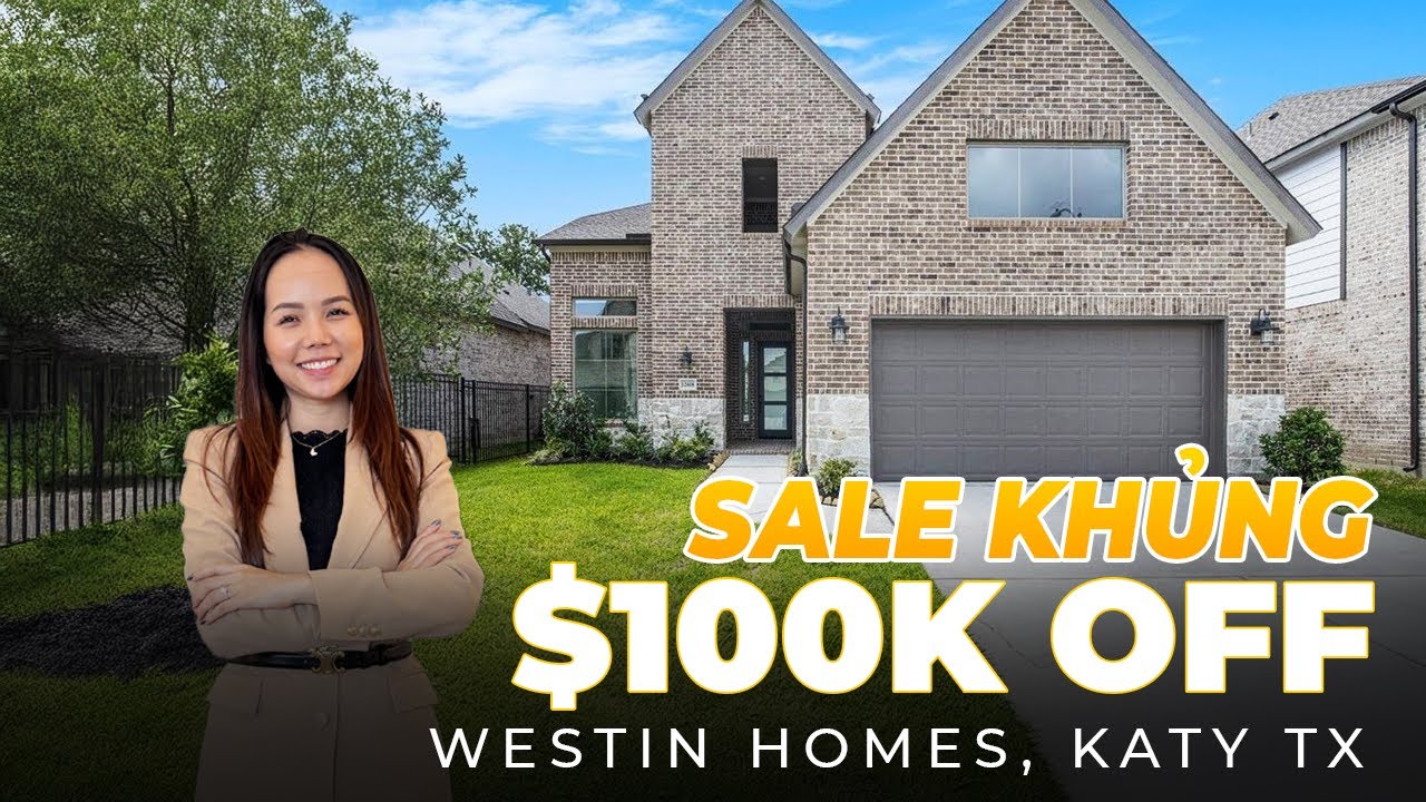 Nhà Westin Homes gần Katy Asian Town, Sale Sập Sàn