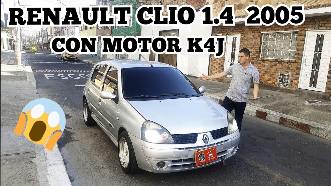 Todo sobre el RENAULT CLIO 1.4 16V 2005 -MOTOR STOCK