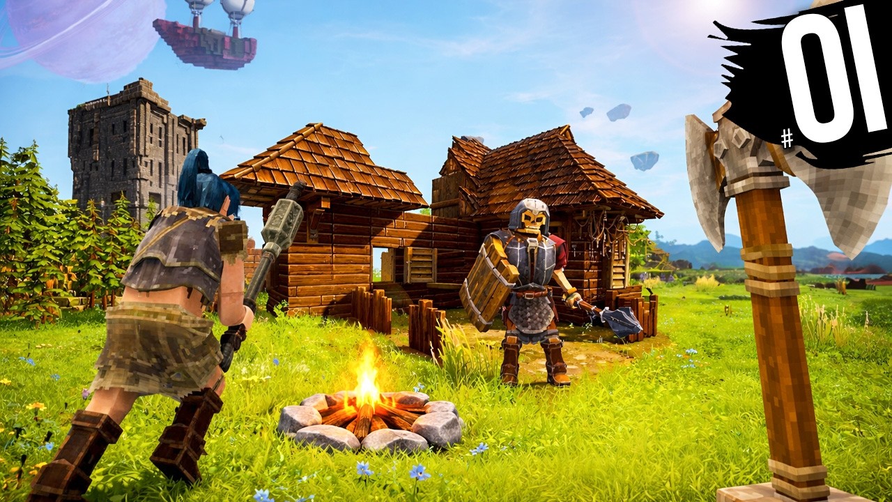 MINECRAFT mit LUFTSCHIFFEN ist GEIL - Everwind Coop 4K Gameplay Deutsch