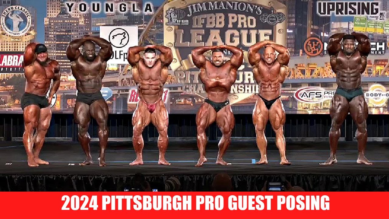 Гостевое позирование на Pittsburgh Pro 2024: Ник Уокер, Дерек Лансфорд, Сэмсон Дауда, Рамон Дино,...