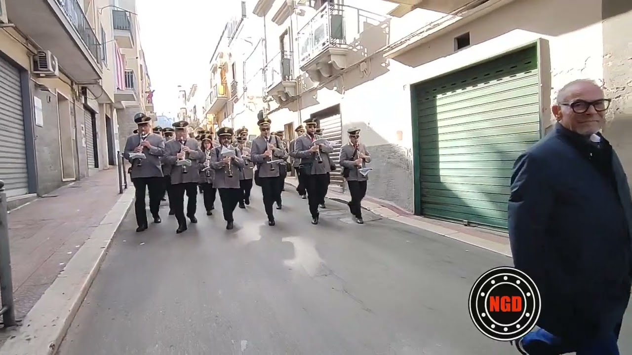 Marcia Buco Banda di Ailano 12/10/25 Mottola Festa della Madonna del Rosario