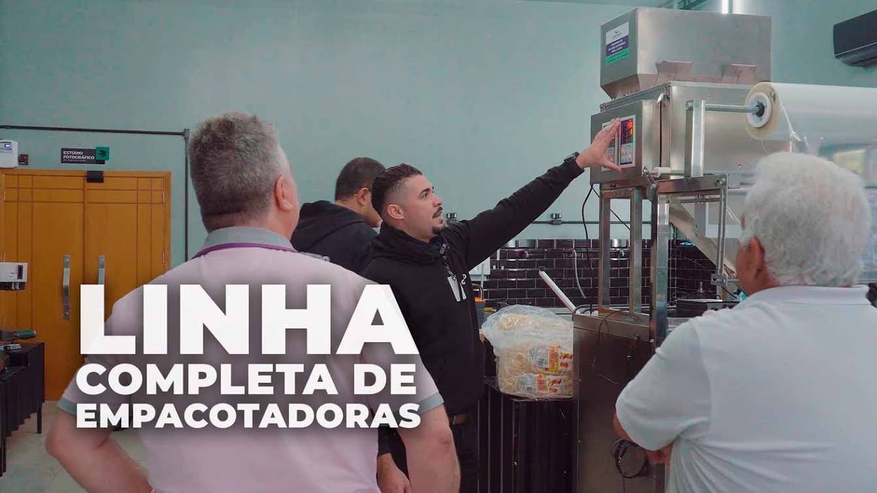 Máquina empacotadora para BISCOITO DE POLVILHO - Cetro Máquinas