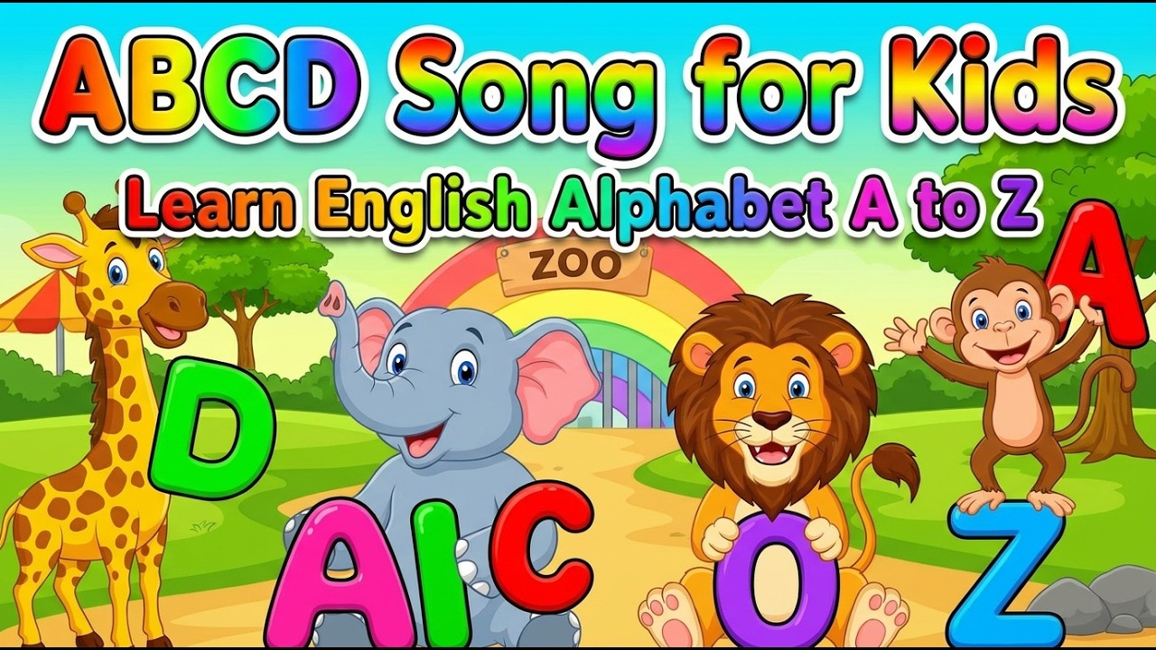 ABCD Song for Kids | Learn English Alphabet A to Z