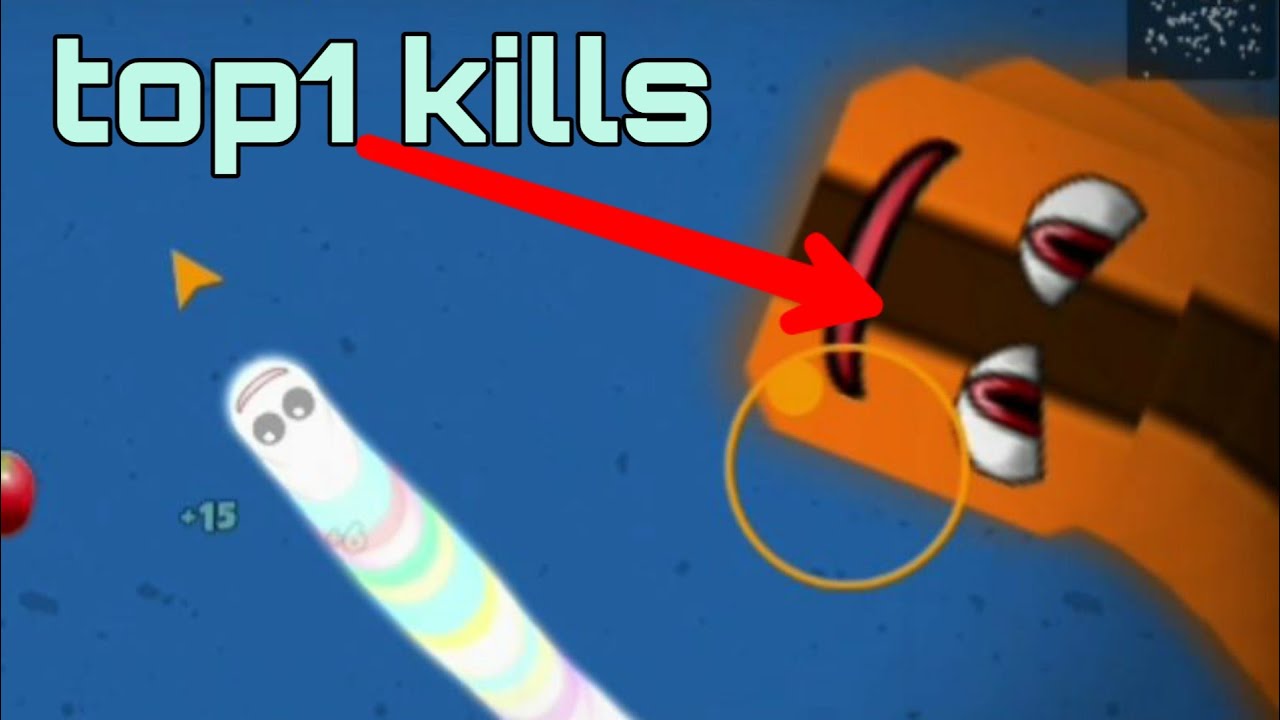 Wormszone io. slither gameplay to kills big shnak  top1 playing //Ag99paly