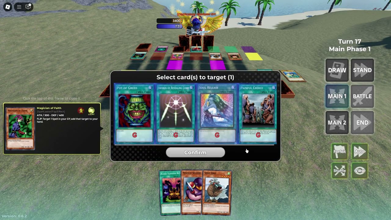 Yugioh! Reborn!: Este NPC tiene una baraja muy fastidiosa.