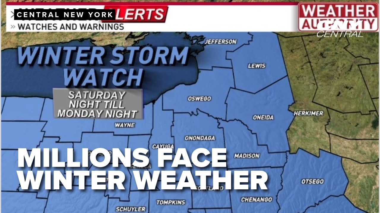 Central New York to be impacted by winter storm